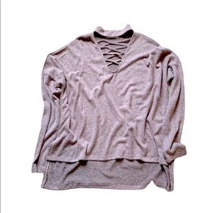Purple SUPER Soft High Low Sweater